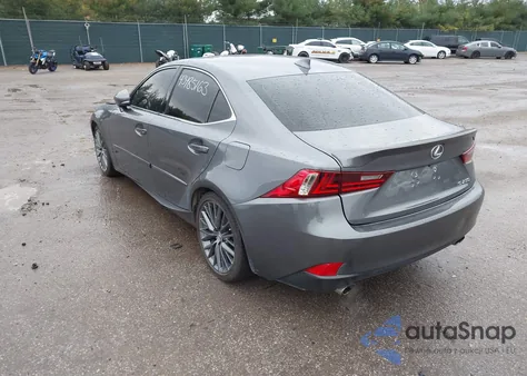 2015 Lexus Is 250 z USA, uszkodzony, nr VIN JTHBF1D25F5074596
